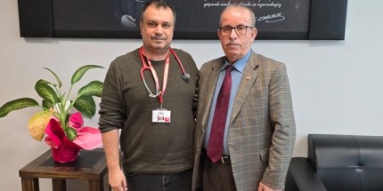 Gazeteci Cemal Ak, Dr. Hakan Kursal’ı Makamında Ziyaret Etti